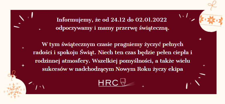 Życzenia Świąteczne i Noworoczne